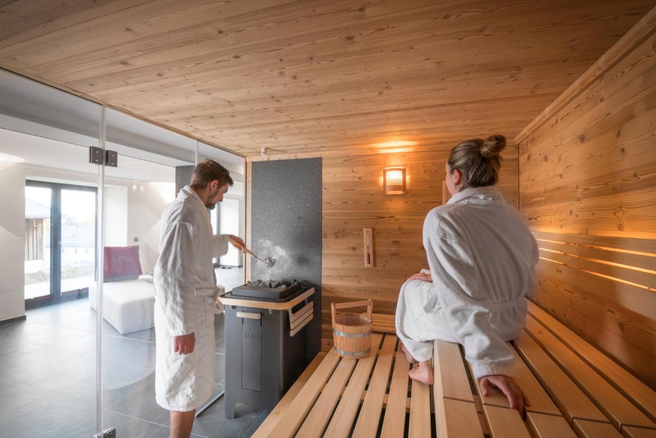 Chalet-Ferienwohnung Aehrenglueck, 70 Qm, Wellness/Fitness/Sauna - Bergroedelhof Feilitzsch Zewnętrze zdjęcie