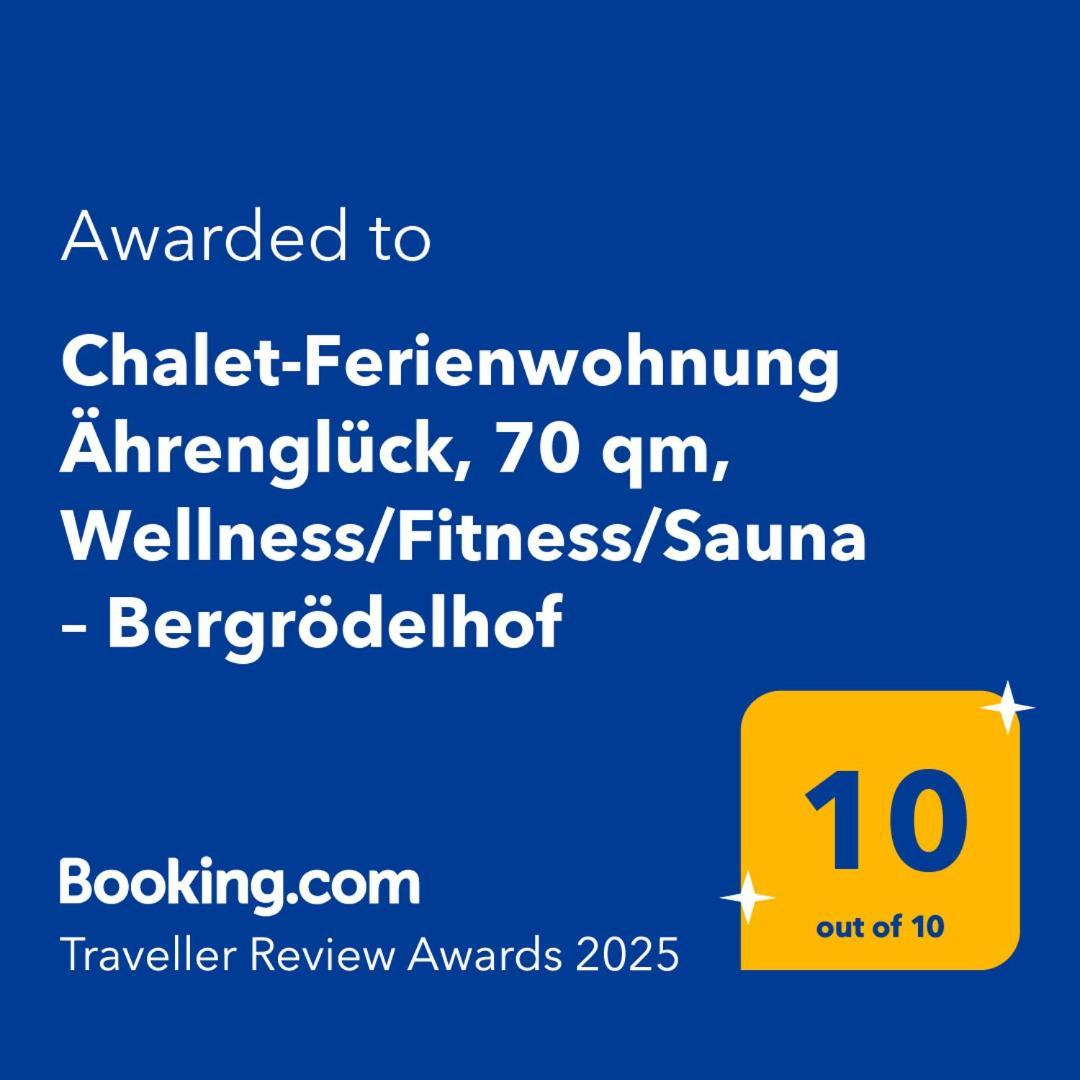 Chalet-Ferienwohnung Aehrenglueck, 70 Qm, Wellness/Fitness/Sauna - Bergroedelhof Feilitzsch Zewnętrze zdjęcie